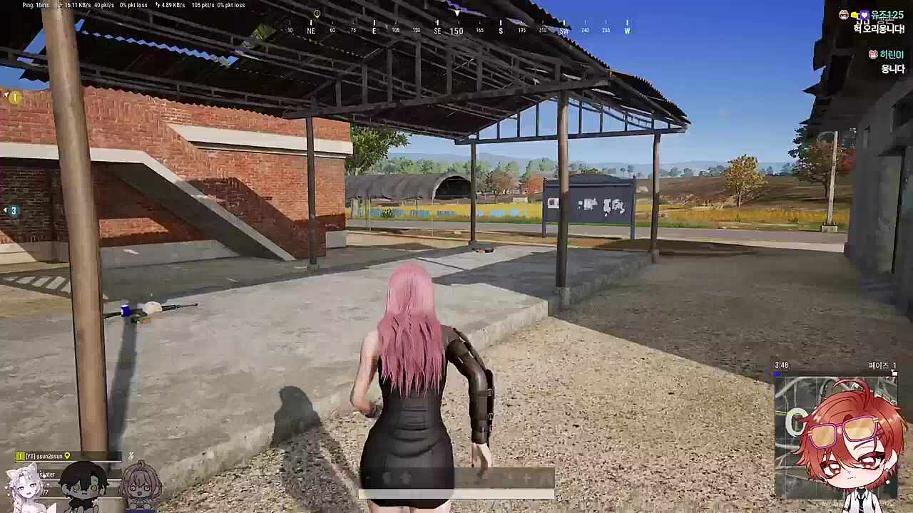 뒤늦게 합류하신 아오리님🦆