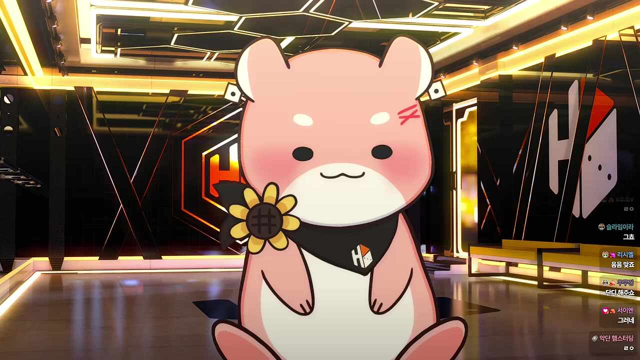 일본어 하는 햄찌