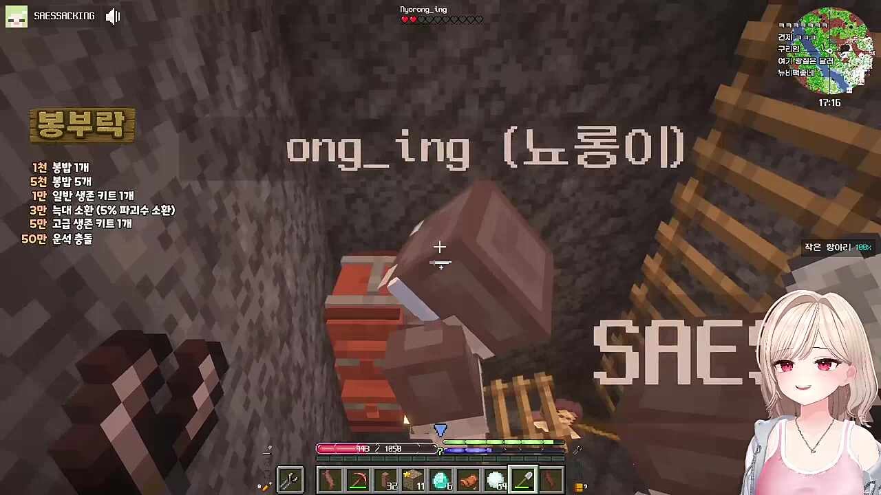 뇨롱이 갈구기