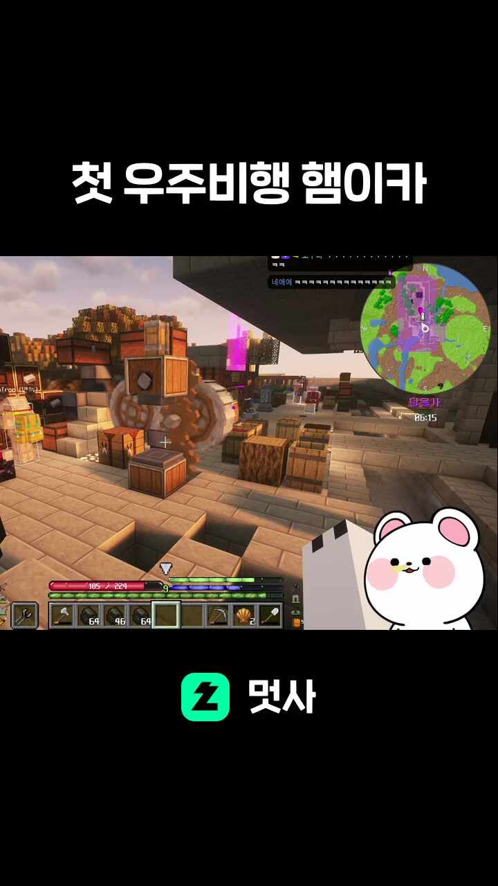 첫 우주비행 햄이카