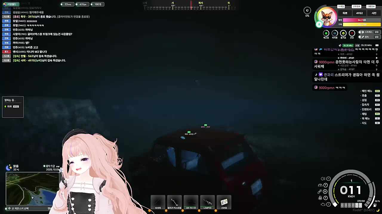 히비 : 하쁘한테 납치당하고 있어요!