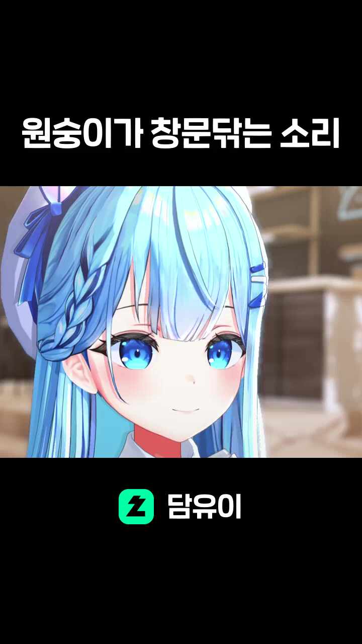 원숭이가 창문닦는 소리