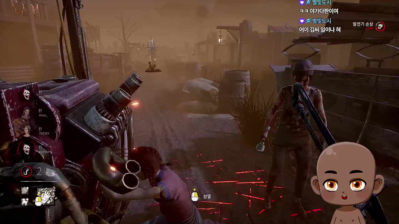 기계는 때려야지