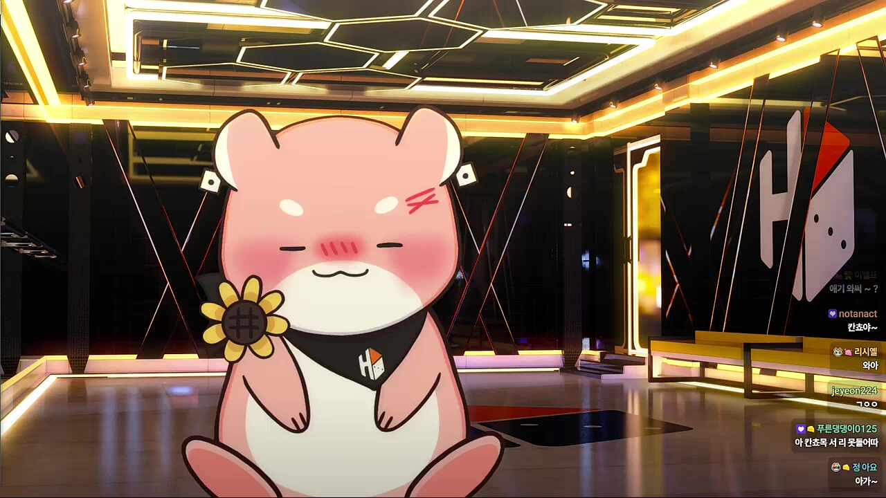 깐쵸랑 대화하는 하루🐹