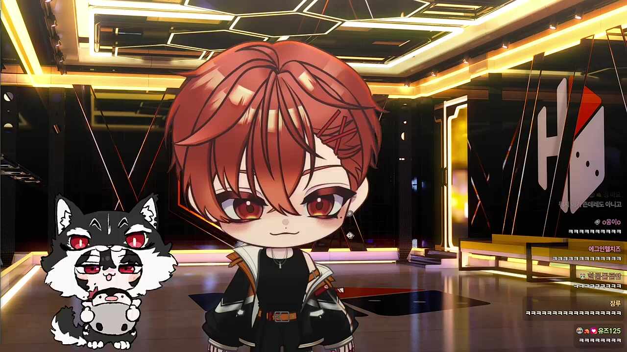 하루랑 같이 배그하러 나타난 사장🐧