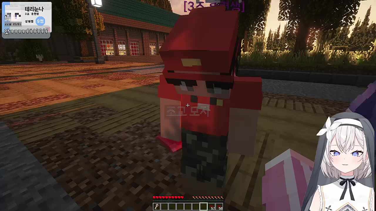 모자가 계속해서 나오는