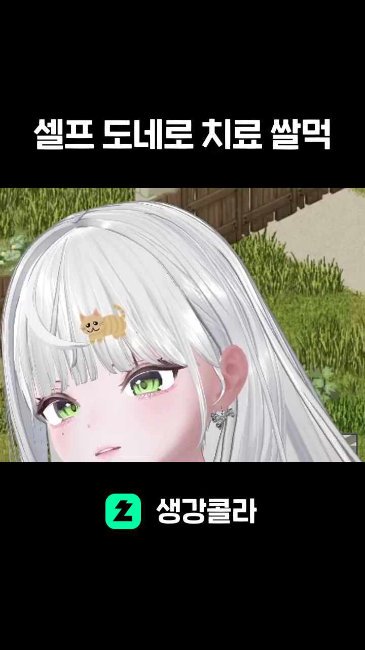 셀프 도네로 치료 쌀먹