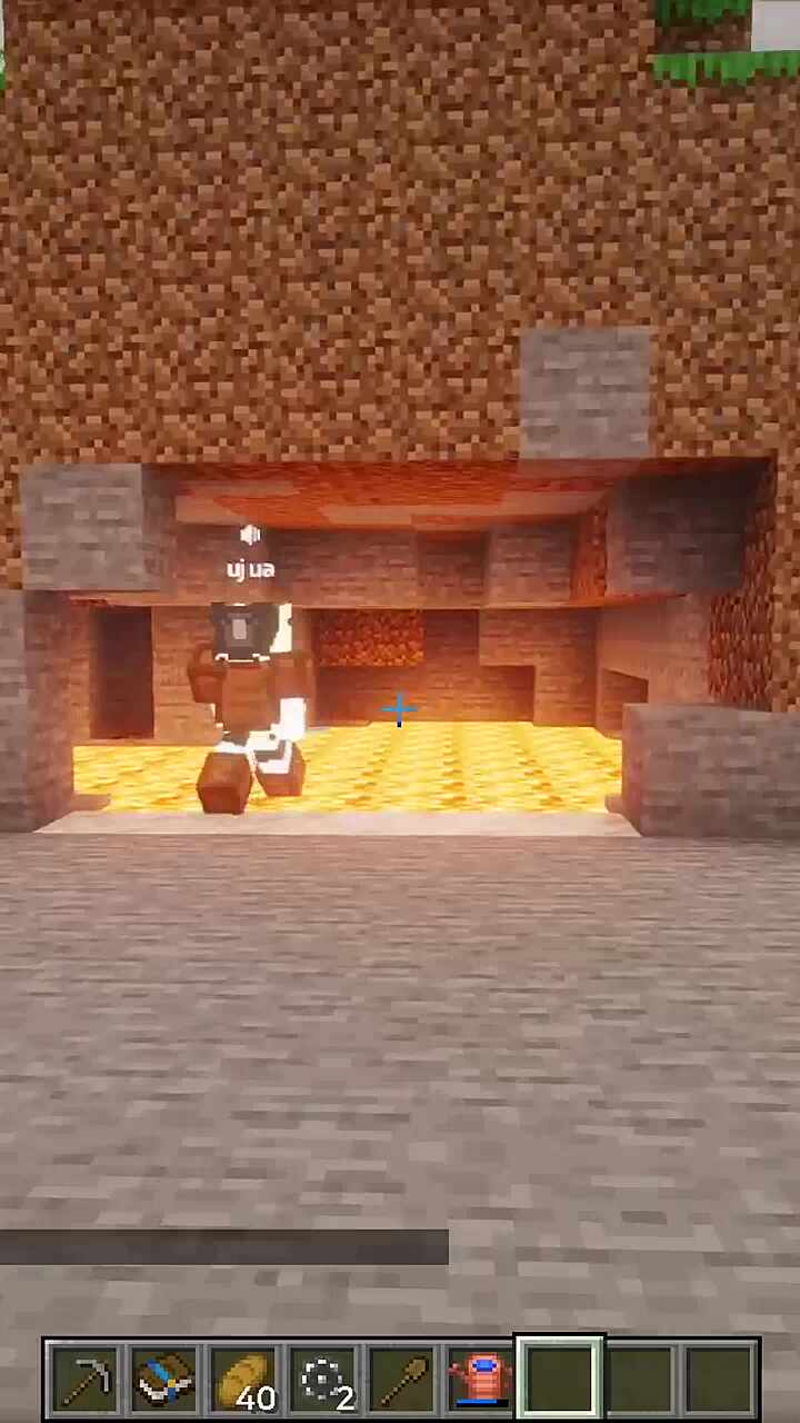 숨참고 용암다이브