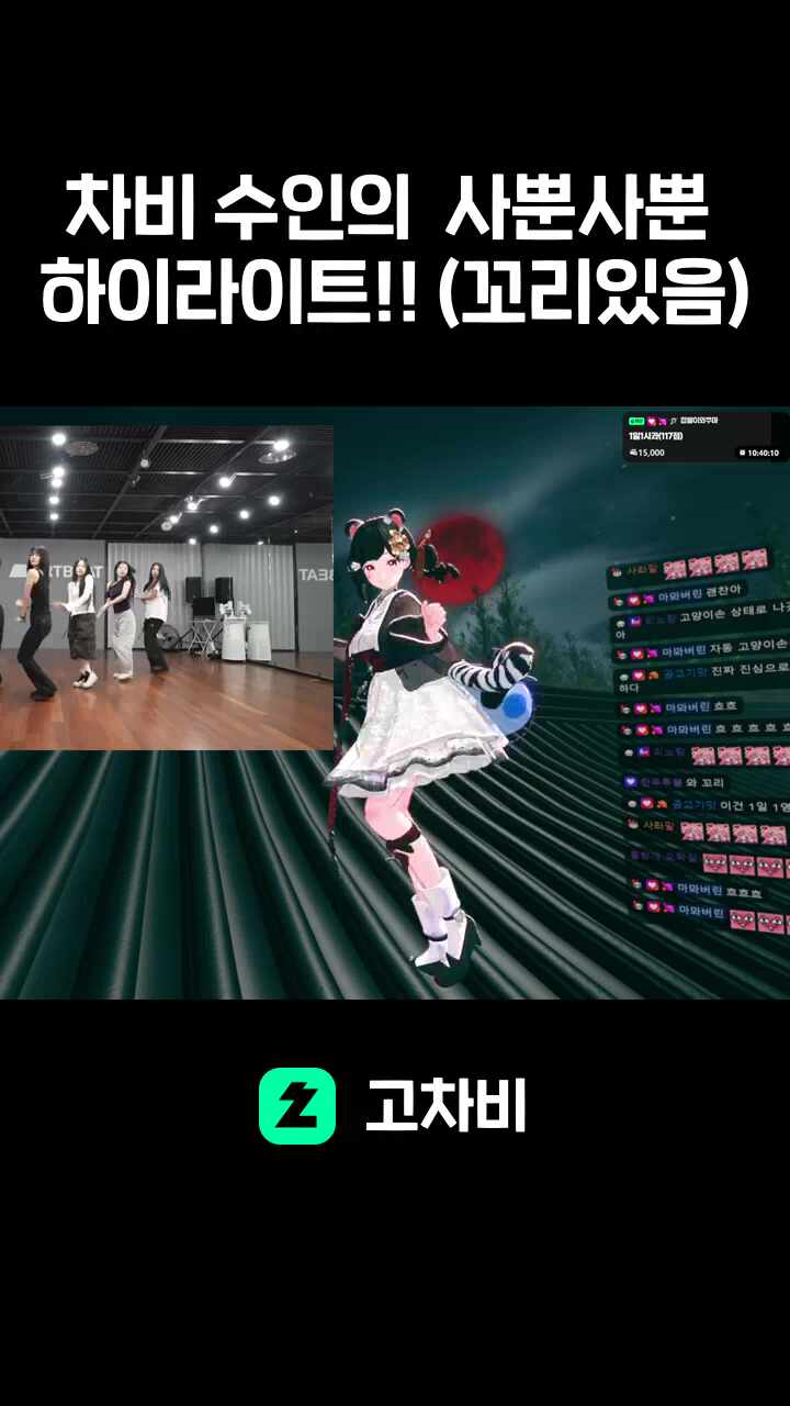 차비 수인의  사뿐사뿐 하이라이트!! (꼬리있음)