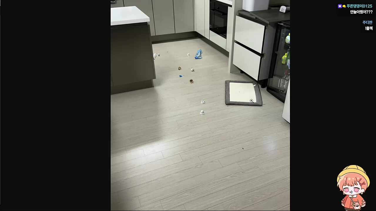 사고쳐서 깐쵸 세수 시켜줬다는 하루 ㅋㅋㅋㅋㅋ