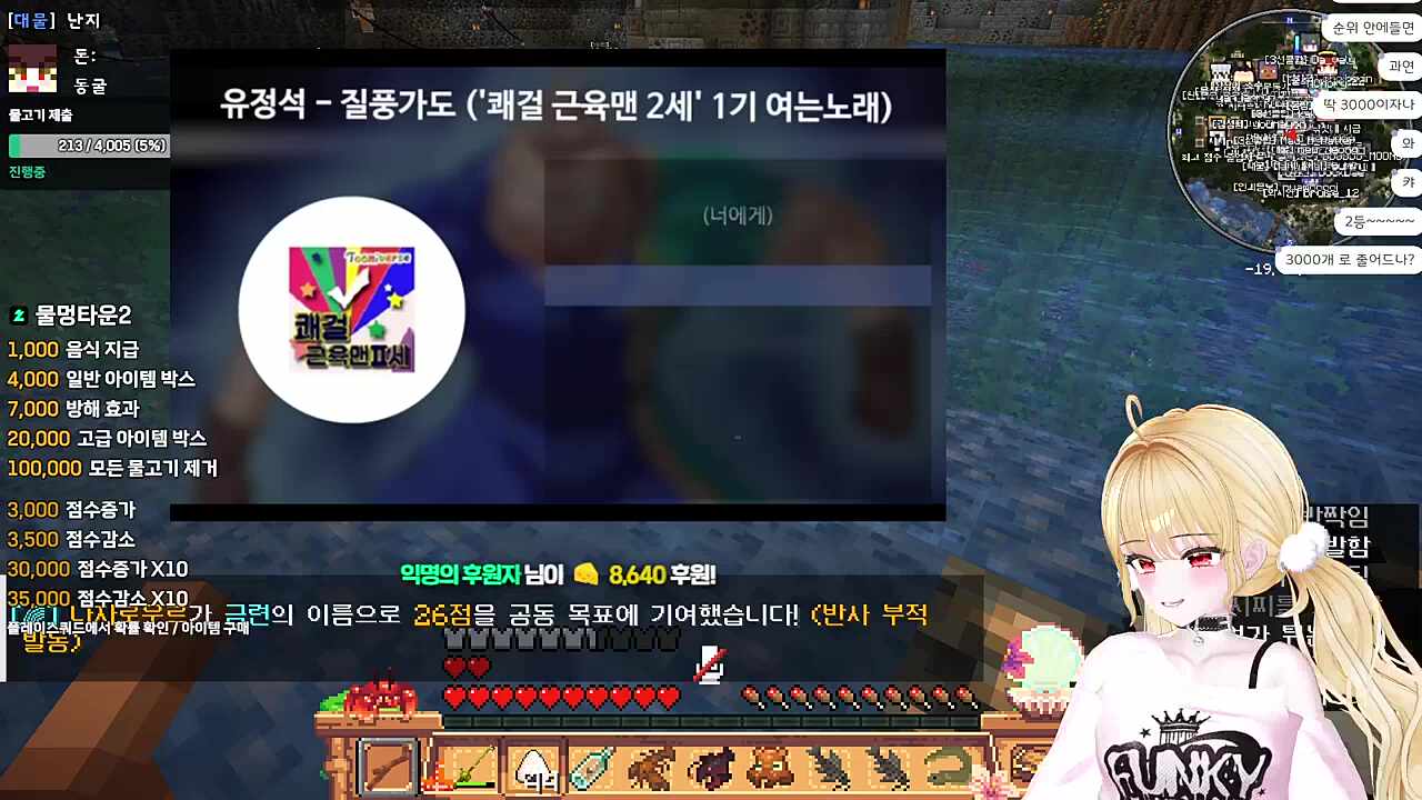 약속대로 3000점 감소... 진짜 감사합니다ㅠㅠ