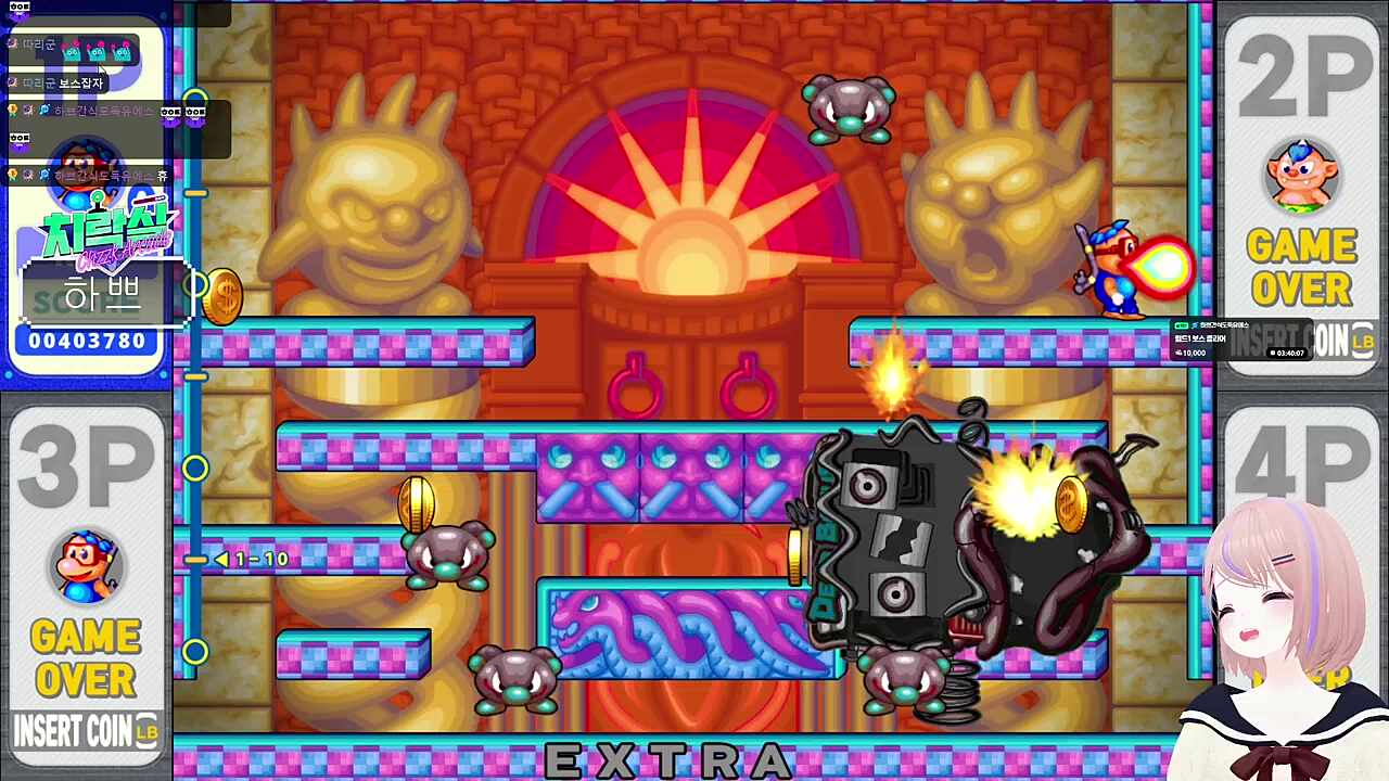 [치락실 4회차] 월드1 클리어!