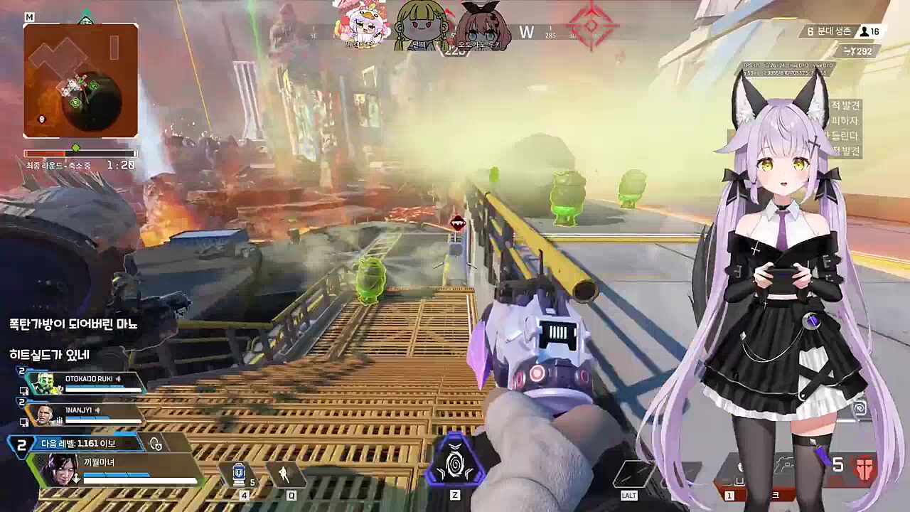 마지막 라운드 우승~🎉