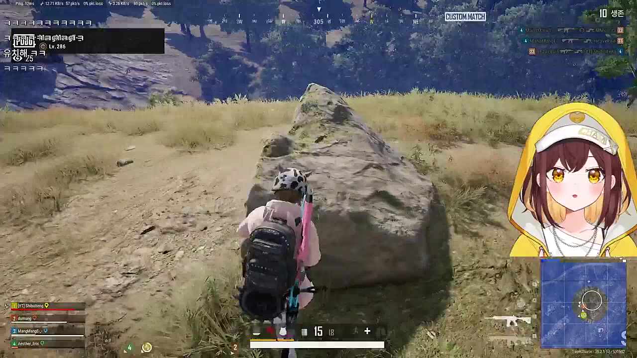 보법이 다른 배그 고수