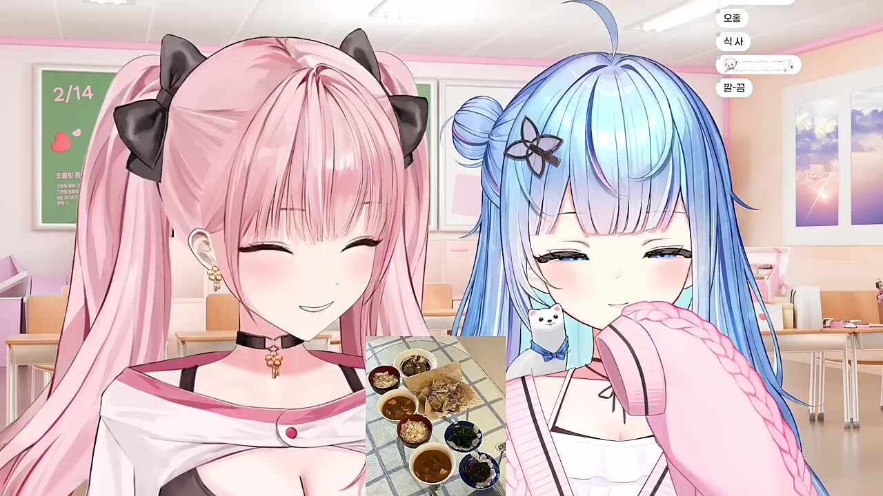 치지직 스트리머 허니츄러스님. (야도ㅇ이요?)