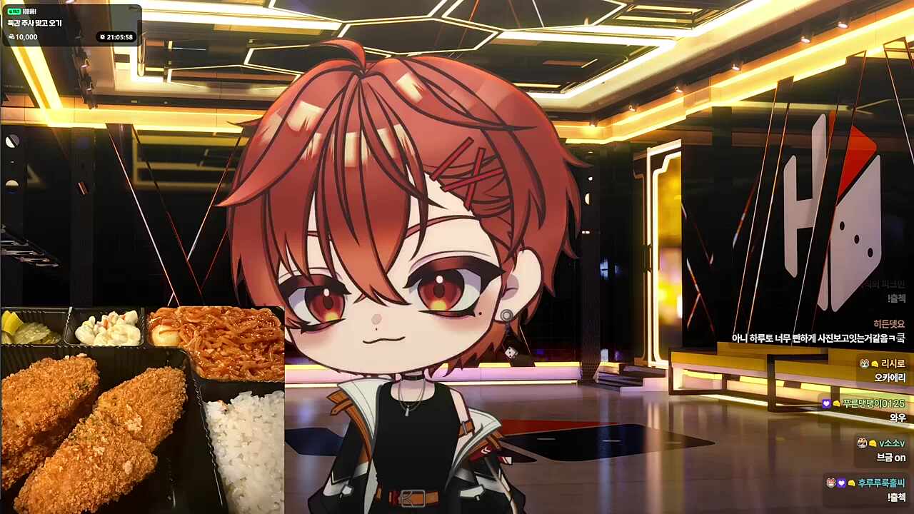 생선까스 먹방🐹