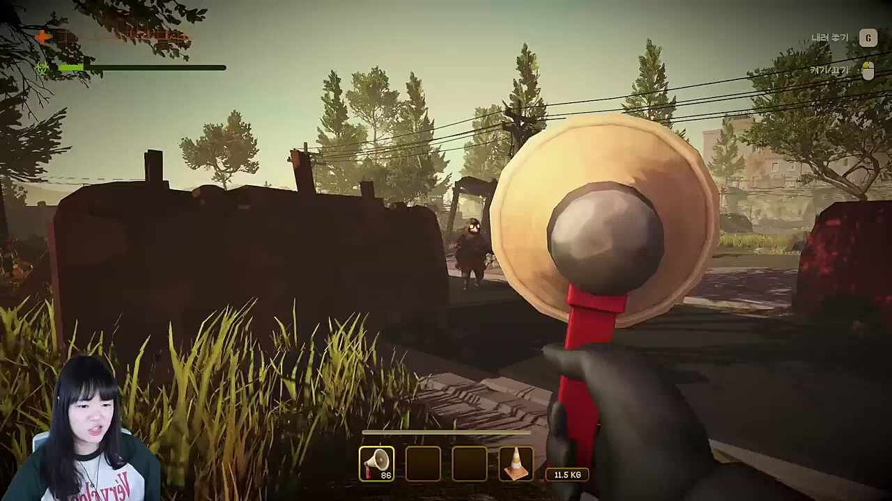 멈추라고 이 새... 으아아악!