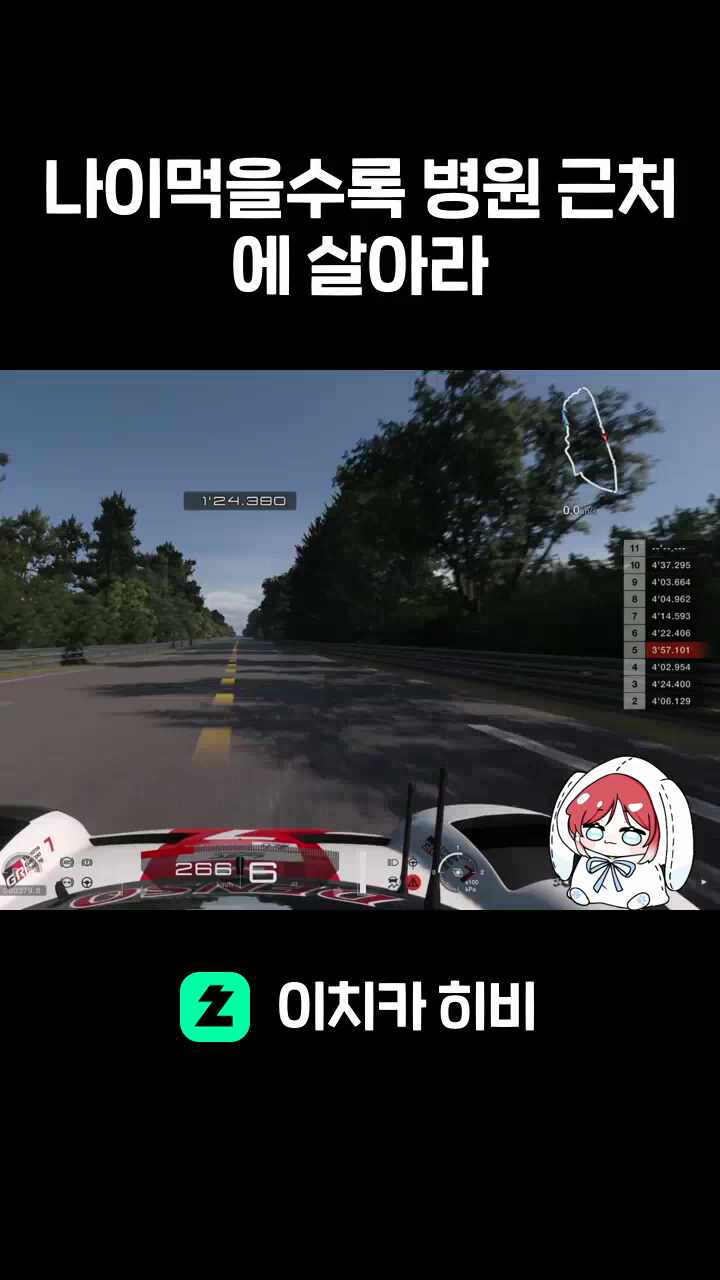 나이먹을수록 병원 근처에 살아라