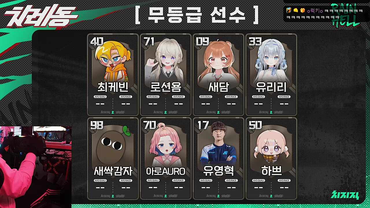 치지직 아프리카 유영혁