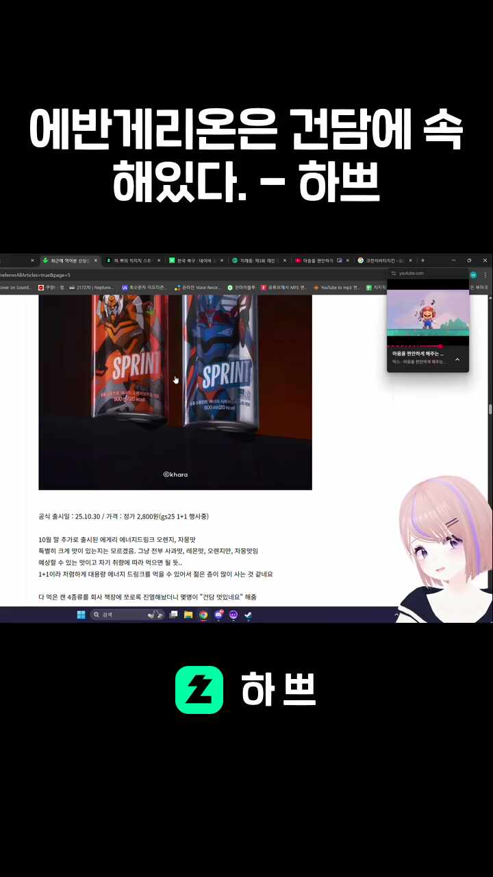 에반게리온은 건담에 속해있다. - 하쁘