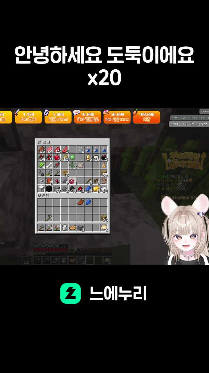 안녕하세요 도둑이에요x20