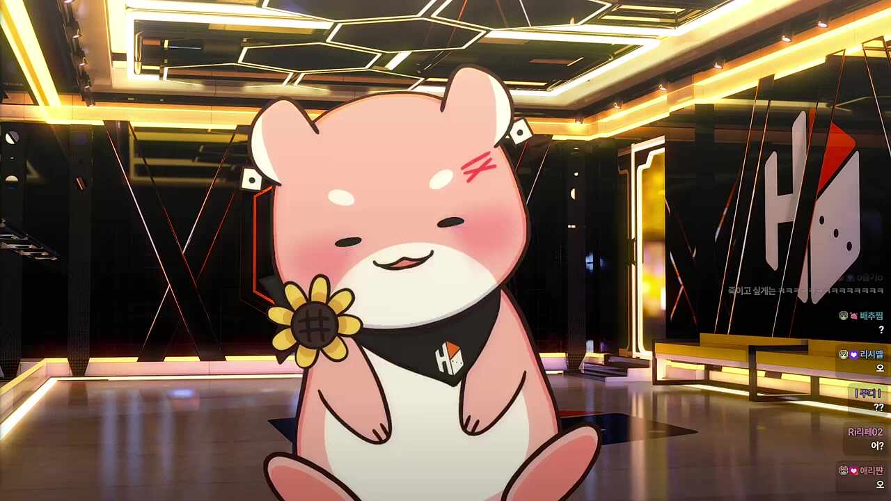 친구한테 전화하는 하루🐹