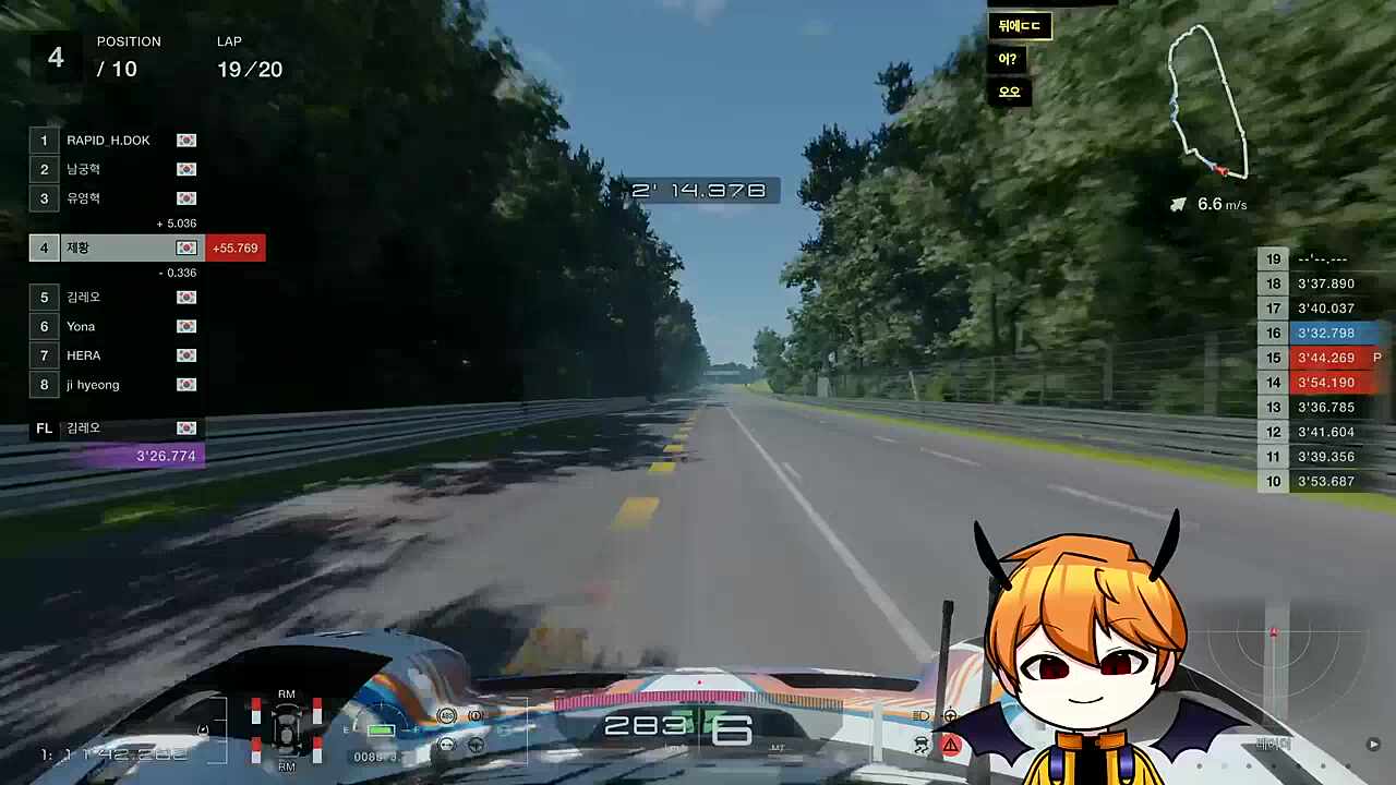 치레동 1부 리그 공포게임