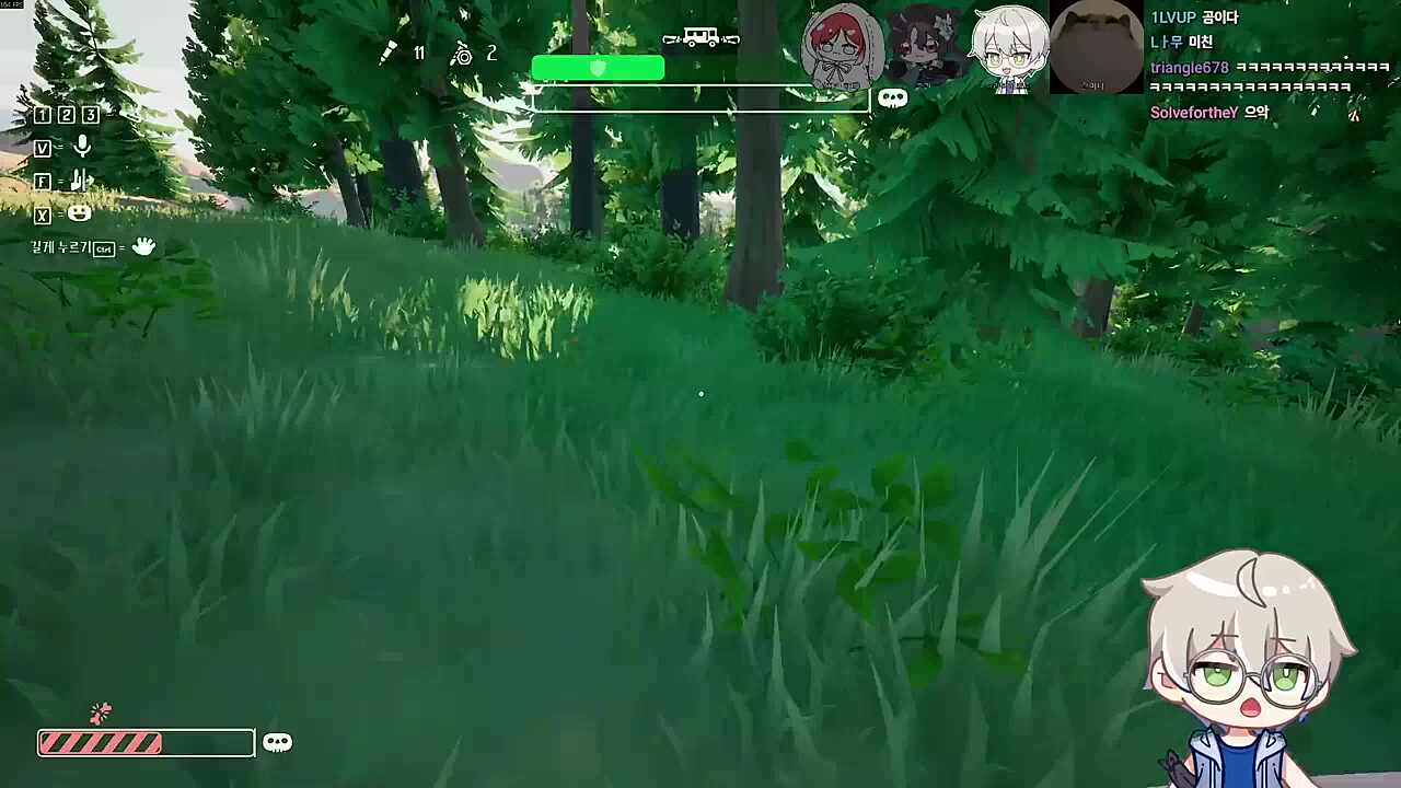 곰은 지뢰를 찢어