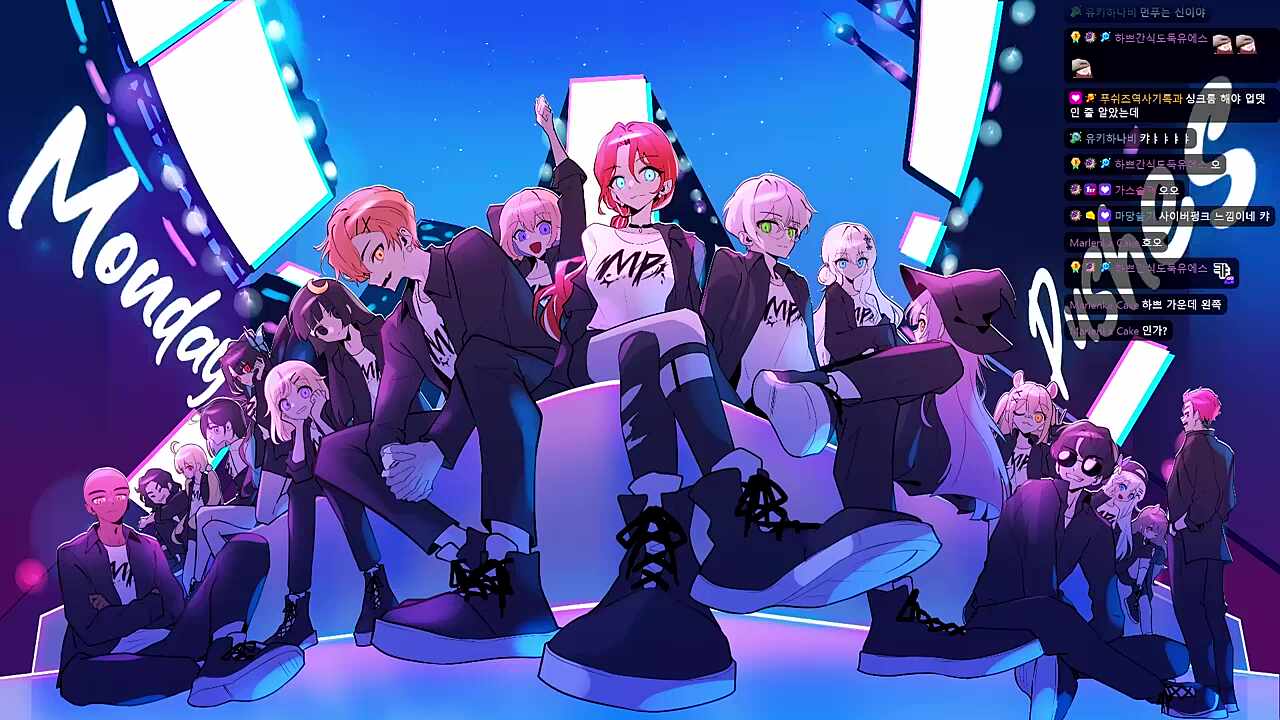 먼데이푸쉬즈 배경화면 시즌3