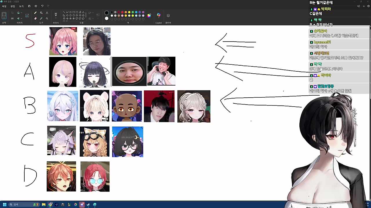 먼푸 광기 티어 정리 - 담유이 (평가는 마늘이들이)