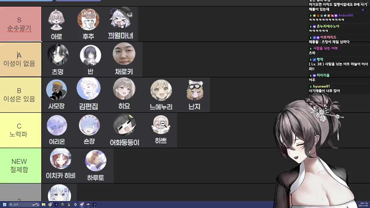 하쁘 먼푸 광기 티어리스트 분석