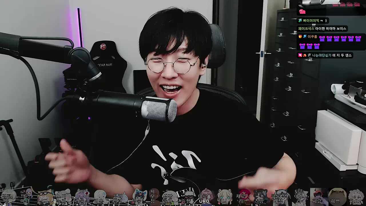 숀쟝의 복근을 가지고 싶어요~