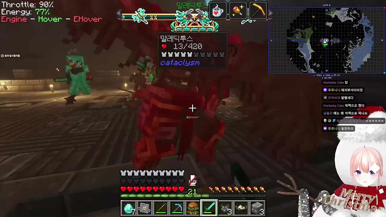 말레딕투스 보스 레이드