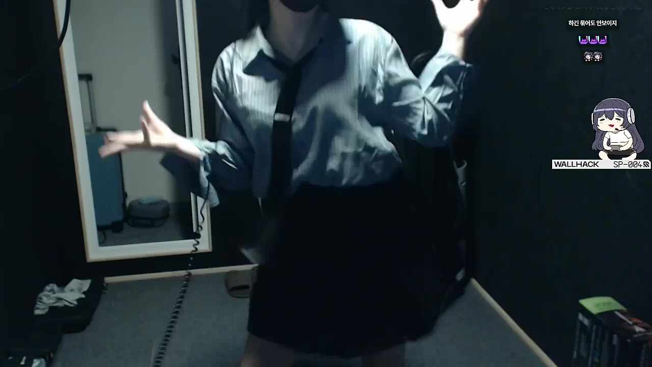 의상 바꾼후 다시 춤