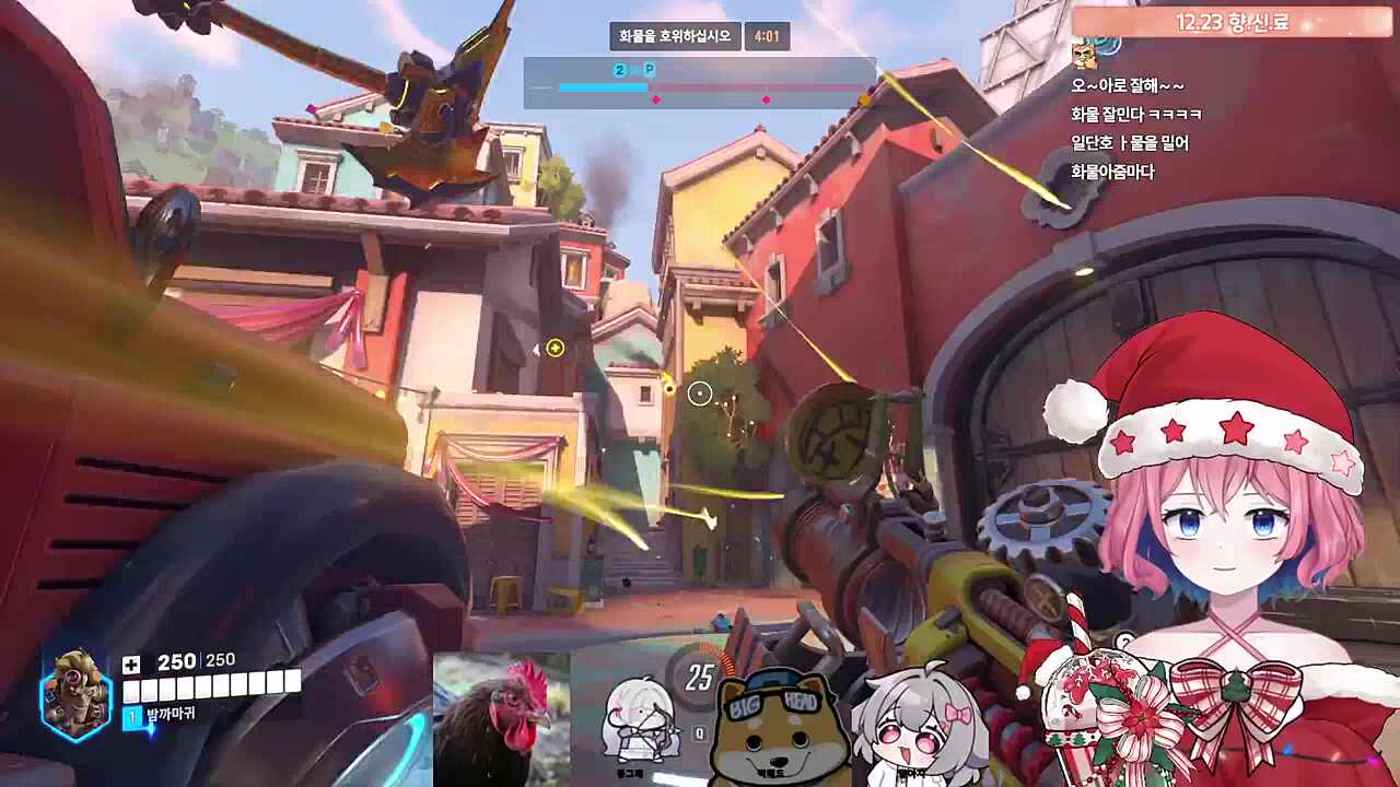 오버워치 정크렛 새로운패러다임 : 박격포 지원