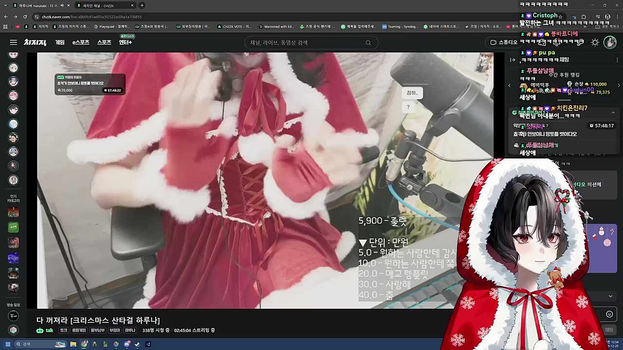 하루나스트리머중계방2 + 미치르,아무탈