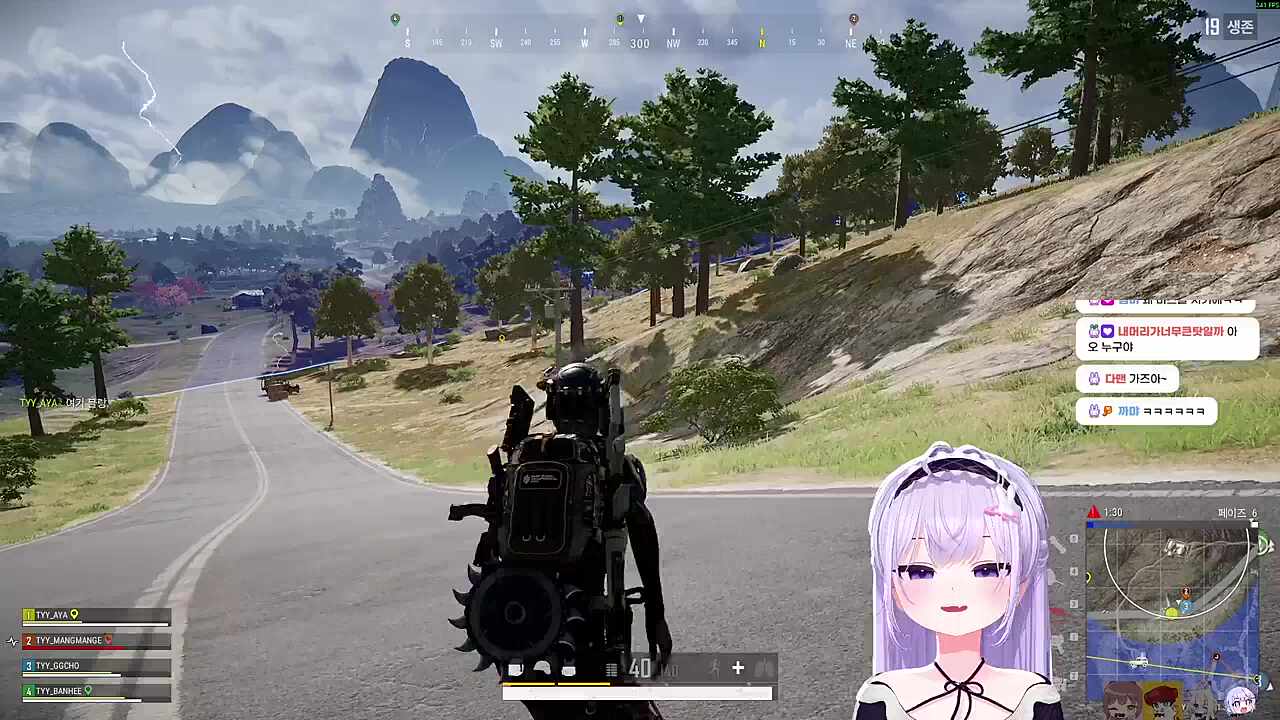자낳대 PUBG 차 굴러가유
