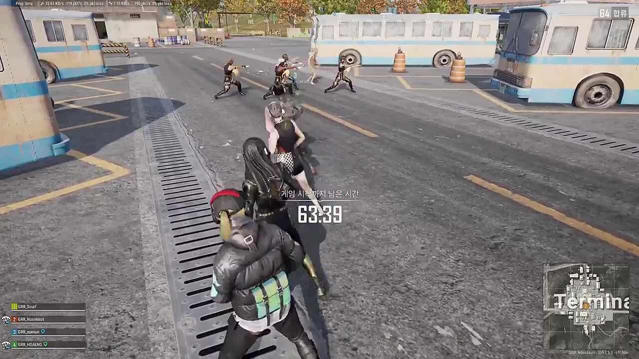 꺄르륵팀 칼군무