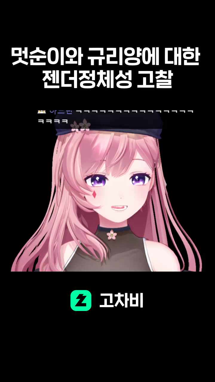 멋순이와 규리양에 대한 젠더정체성 고찰