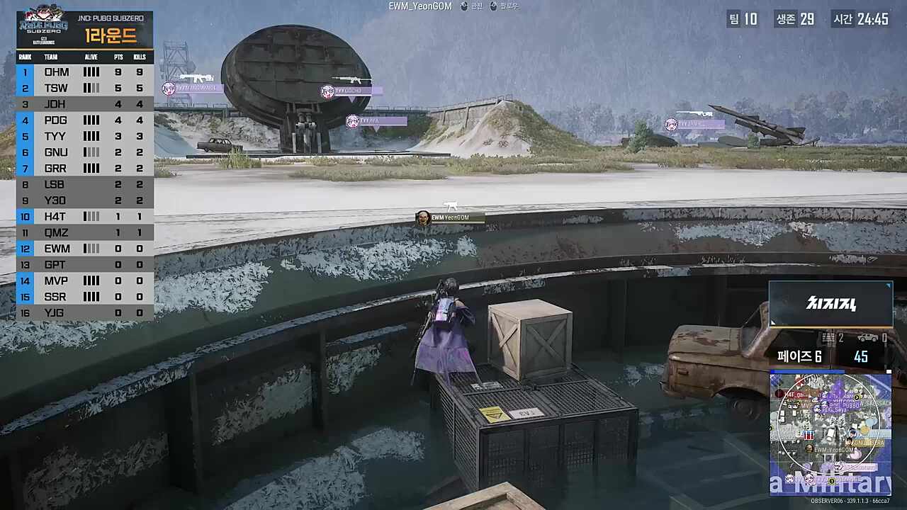 아 혼자서 떨고 있어요.