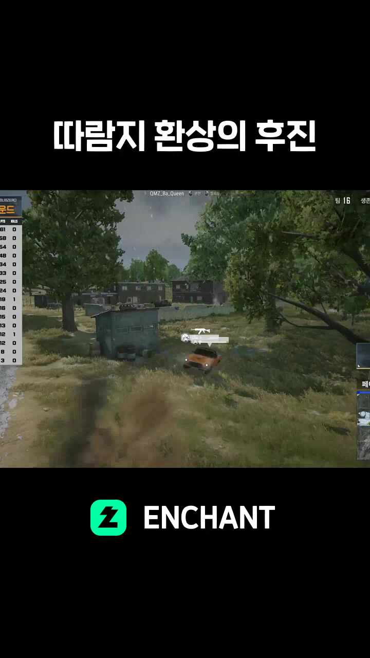 따람지 환상의 후진