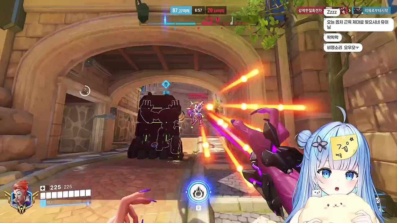 프로젝트아이 허니즈 소속 담유이님 오버워치 2 모이라 플레이