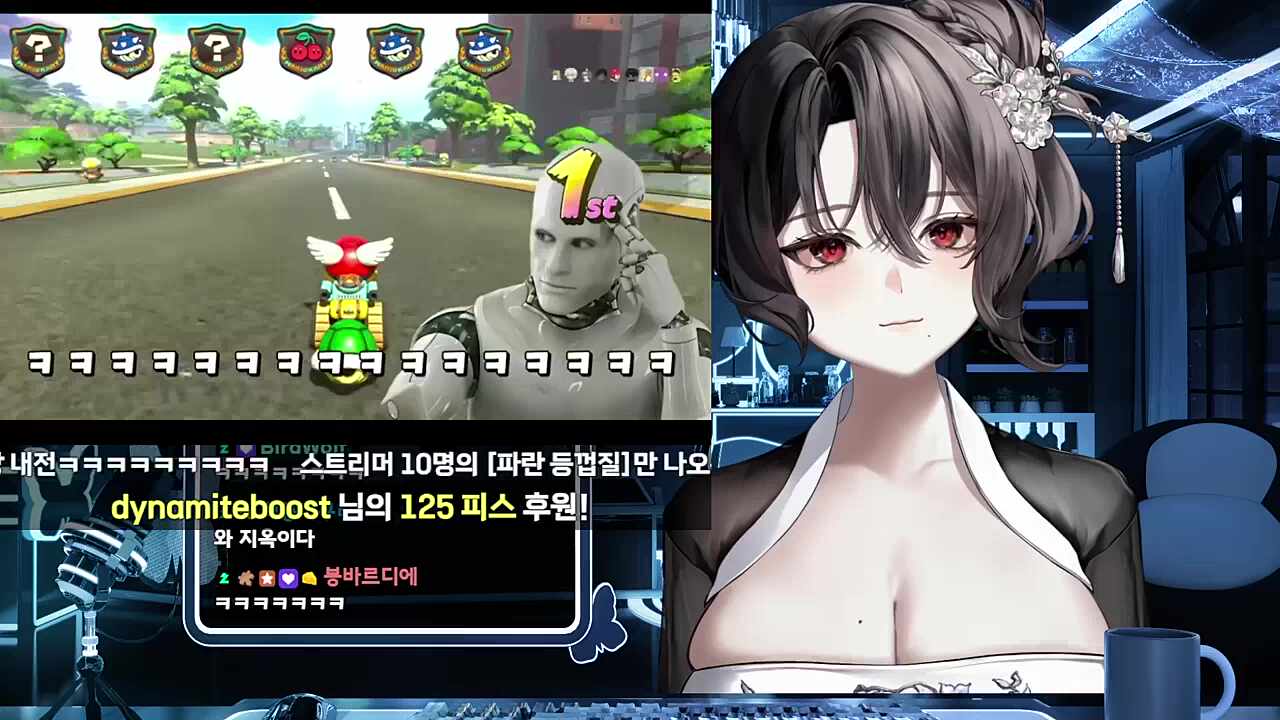 스트리머 10명의 마카월 블루쉘 내전 반응 1