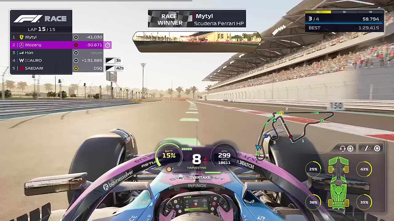 F1머신으로 드리프트 ㄷㄷ