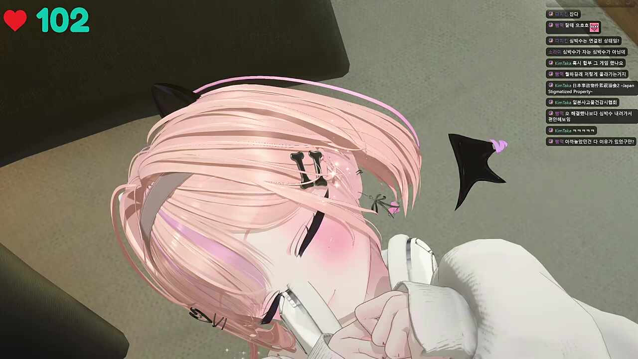 맥박으로 화장실 상황 중계하는 스트리머