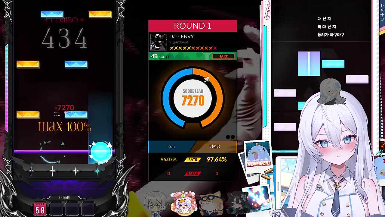 뭐지 이겼는데 진 것 같은 느낌...