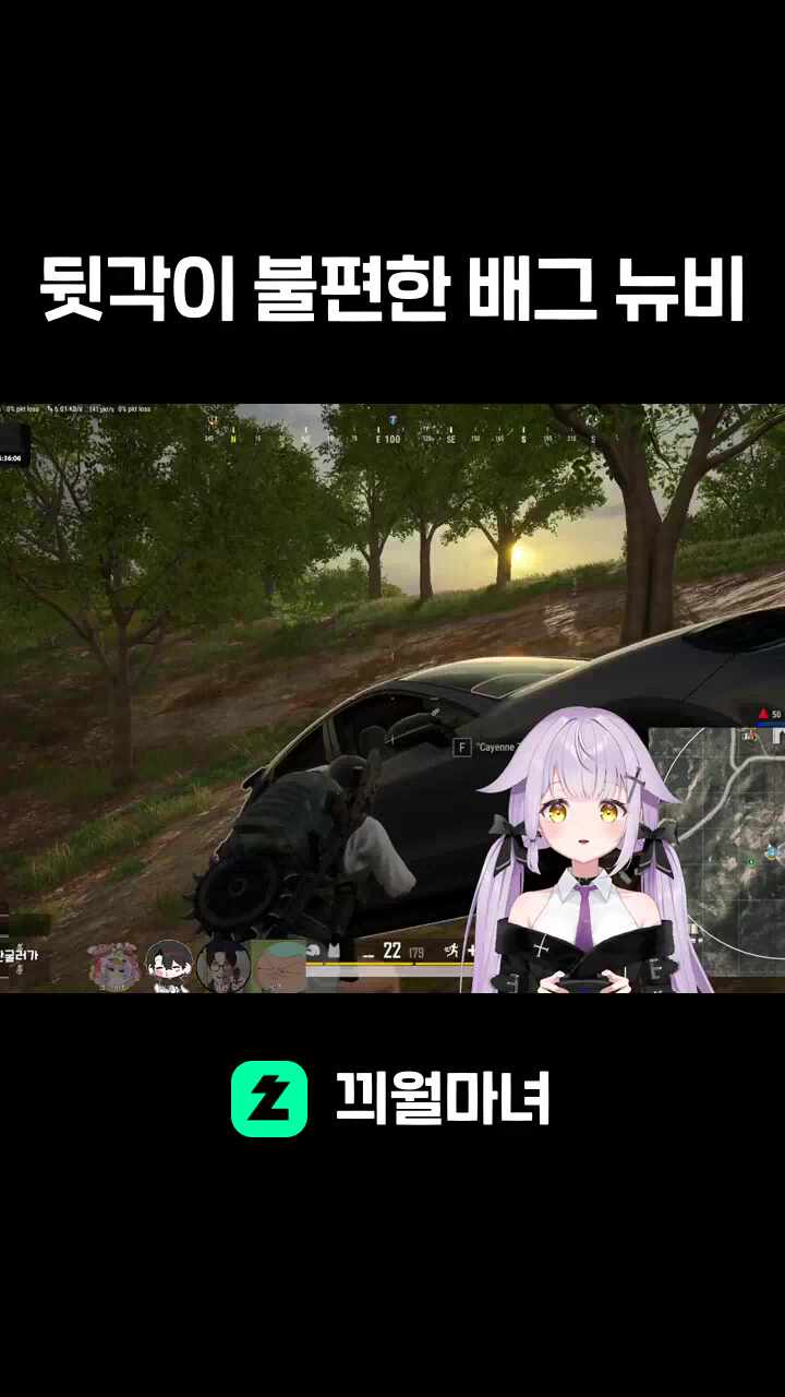 뒷각이 불편한 배그 뉴비