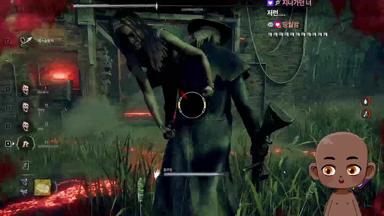 장마군 : 사모장 개 빡빡이ㅅㄲ!! / 사모장 : 죽여!!!!죽여!!!!