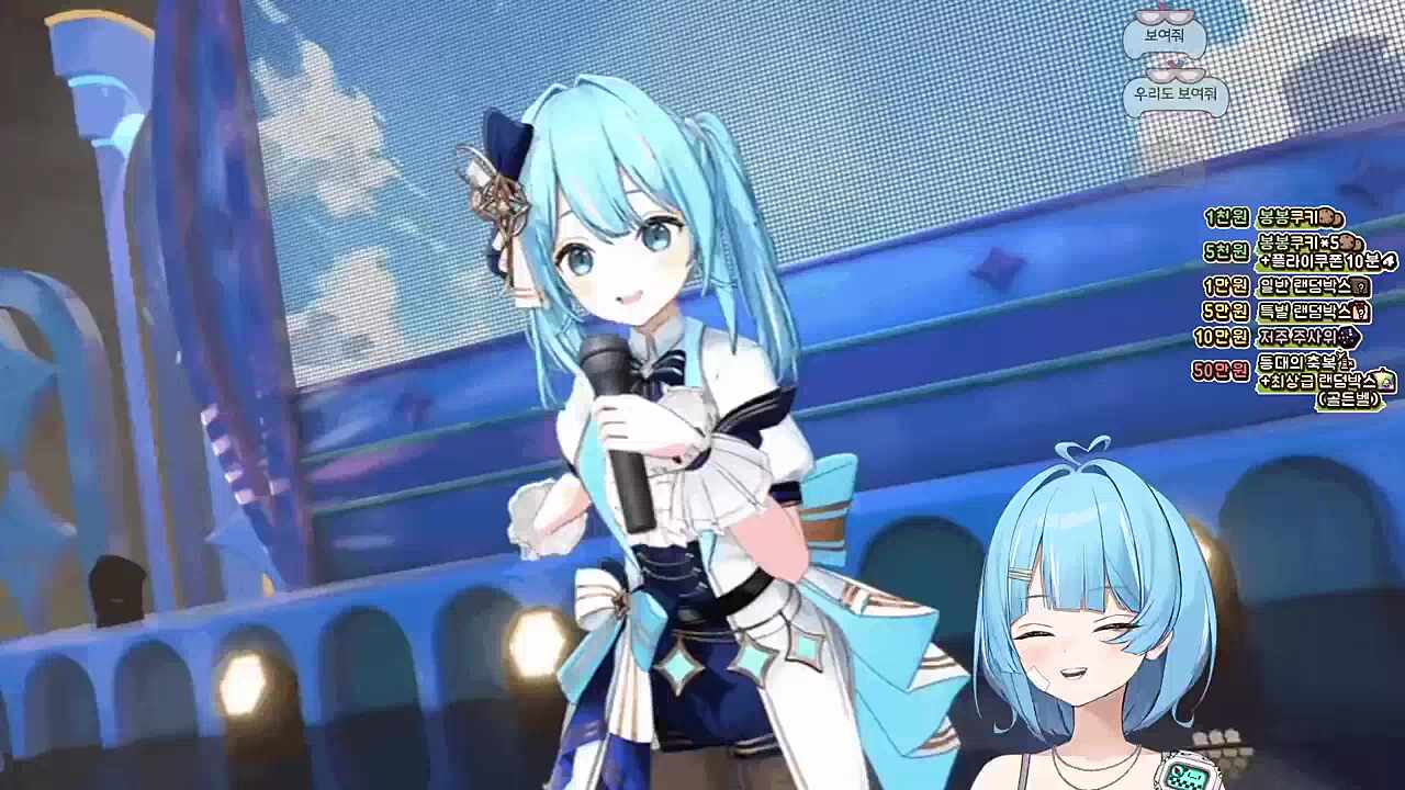 말할때마다 머리가 커져~