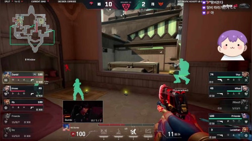 1부 NS vs FS / 2부 PRX vs RRQ / 2부 봉봉팜 힐링서버